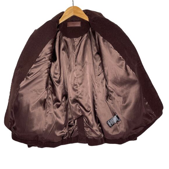 BLANK NYC Women’s Brown Corduroy Puff Sleeve single button Blazer - Picture 2 of 3